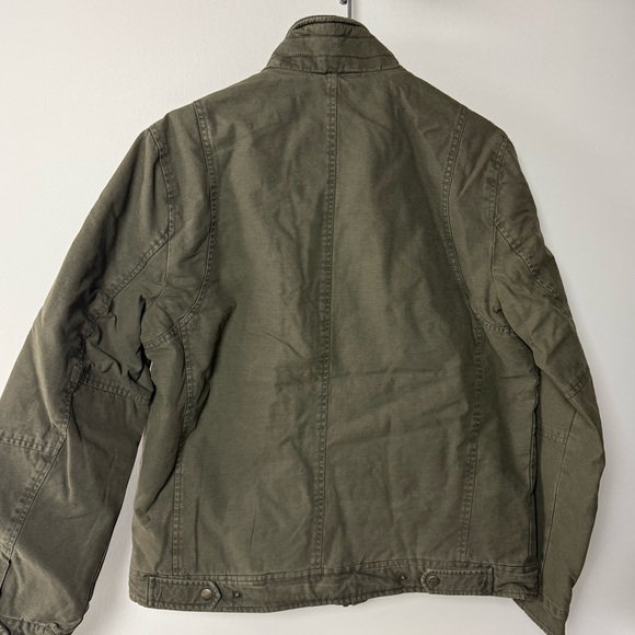 Levi’s Cotton Shell Military Style Moto Field Jacket NWT New - Picture 9 of 10